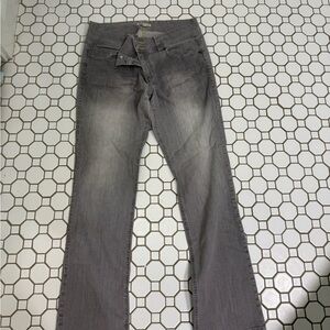 CAbi Gray Straight-Leg Jeans - Subtle Fading